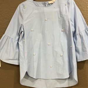 Loft Top with pearls